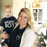 Tee shirt mère fils le garçon de sa maman